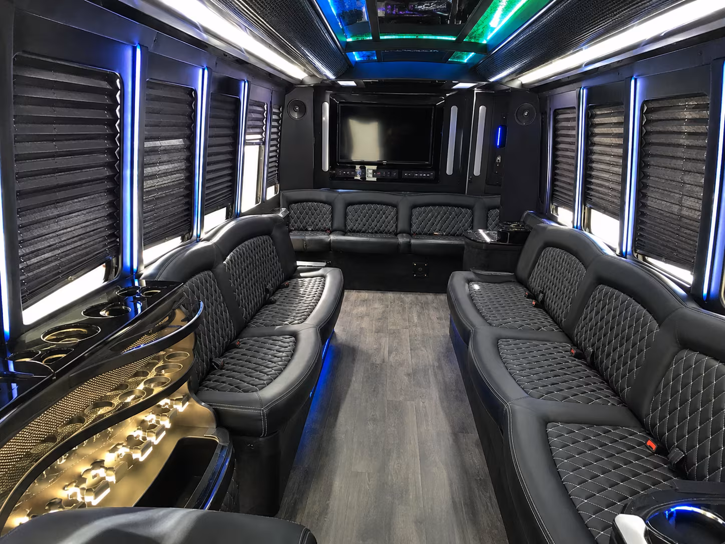 quincy concert party bus rental