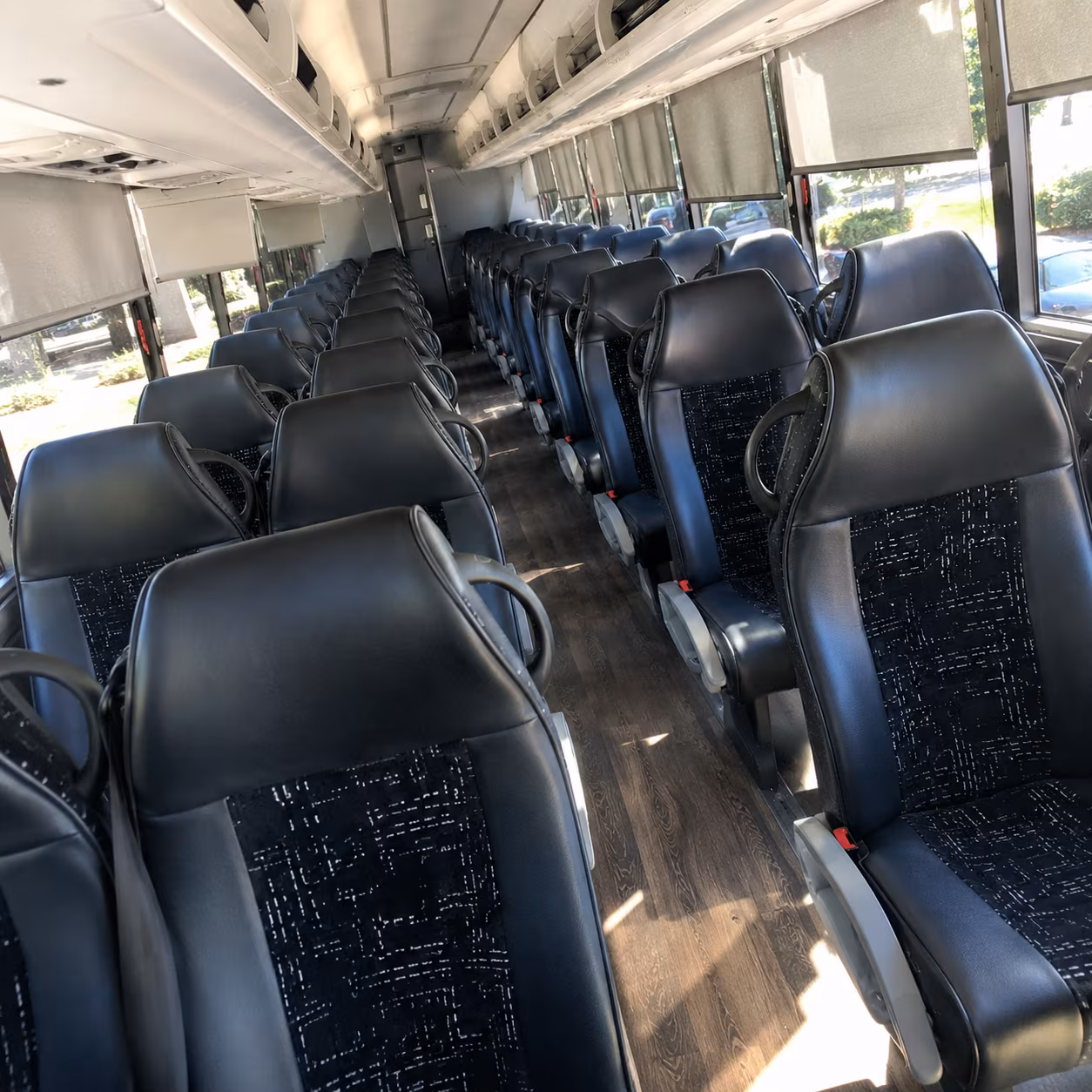 quincy corporate charter bus rental
