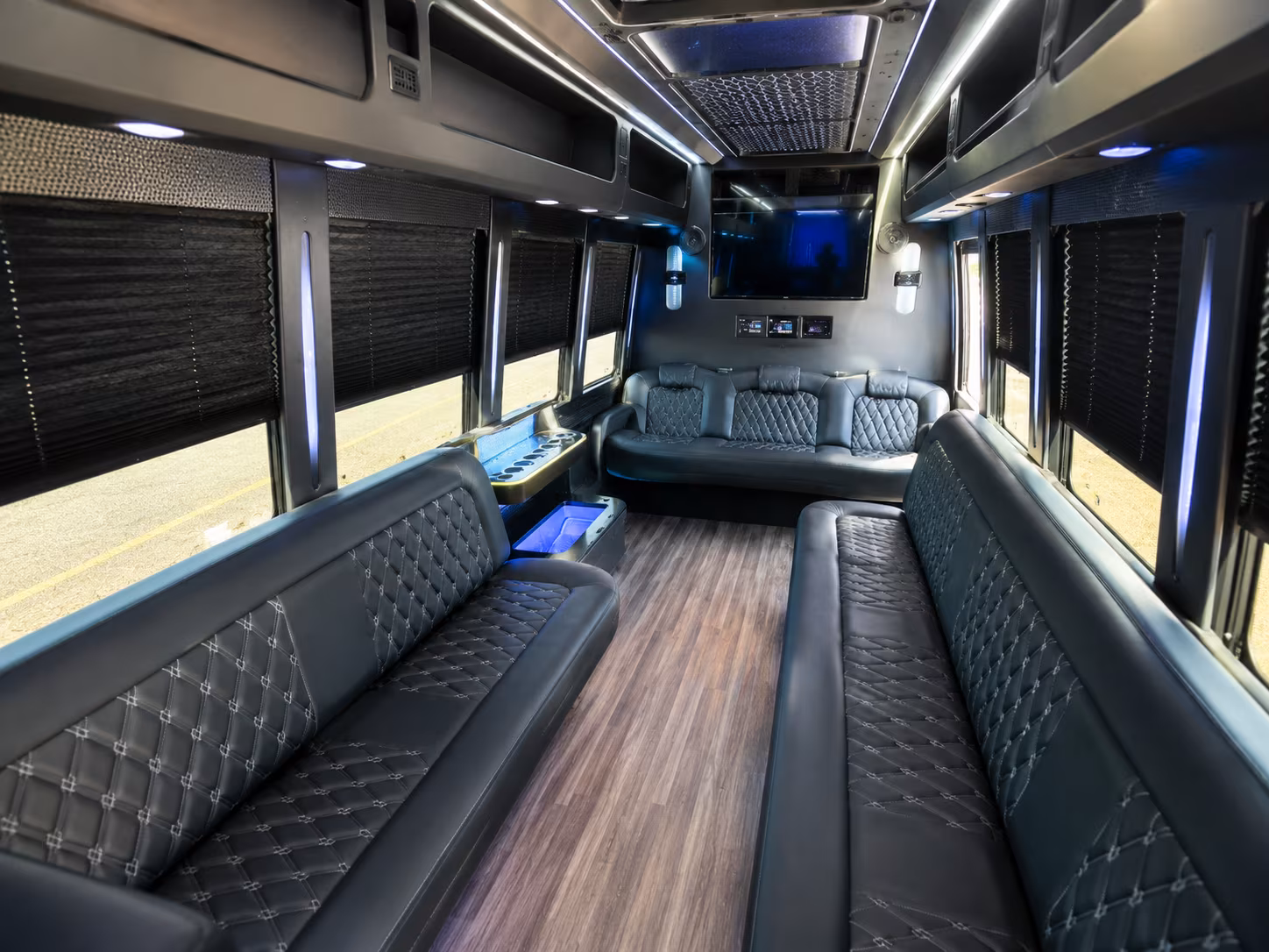 quincy corporate party bus rental