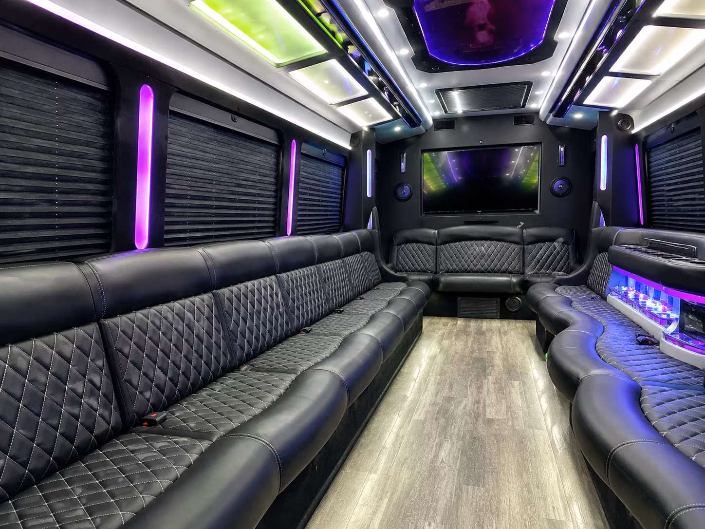 quincy wedding party bus rental